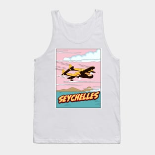 Seychelles Travel cartoon Tank Top